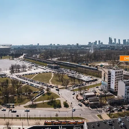 Zamoyskiego Near Pge National Stadium By Sun & Snow